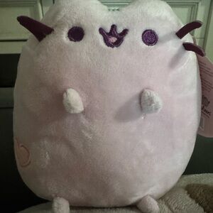 Pusheen Gray and Pink Plush Toy